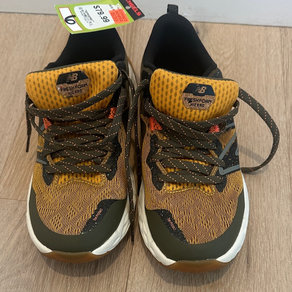 New Balance Fresh Foam Sneakers - Mustard and Olive